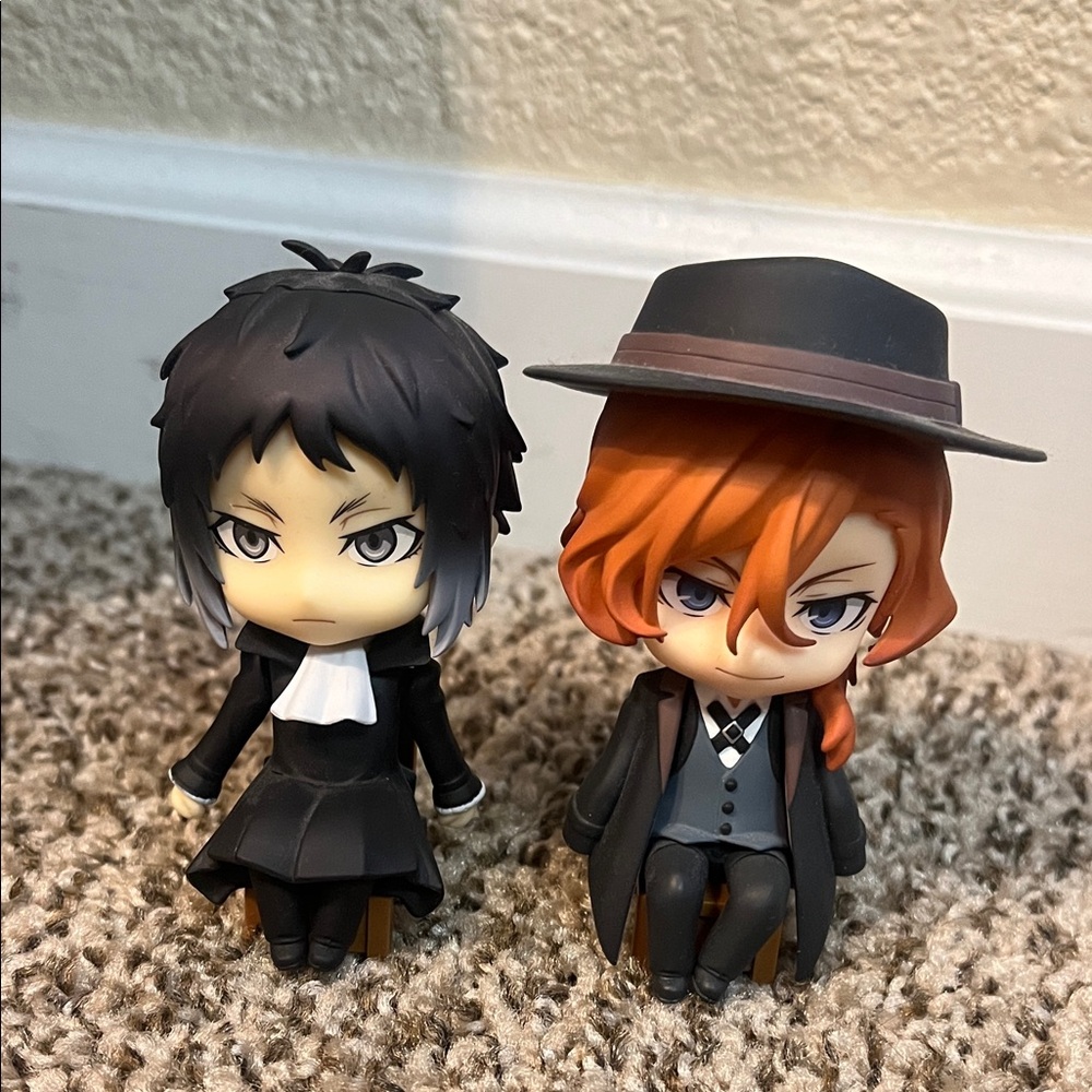 Chuuya and Akutagawa Nendoroids